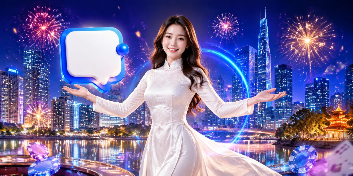 Người dùng tại Hà Nội sử dụng ứng dụng casino 1861 trong trang phục áo dài truyền thống